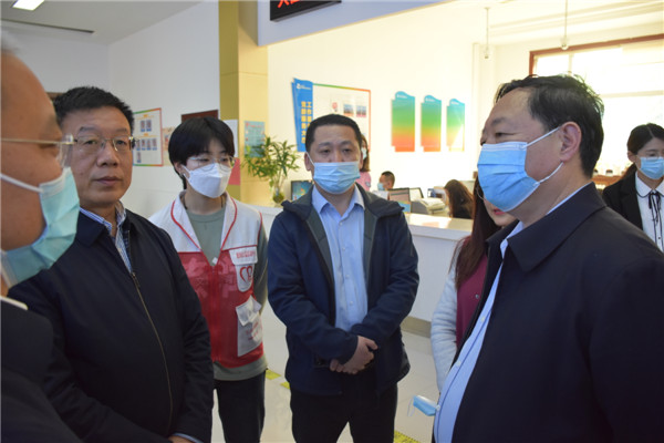 司法部、民政部來嶗山區(qū)調(diào)研社會救助工作